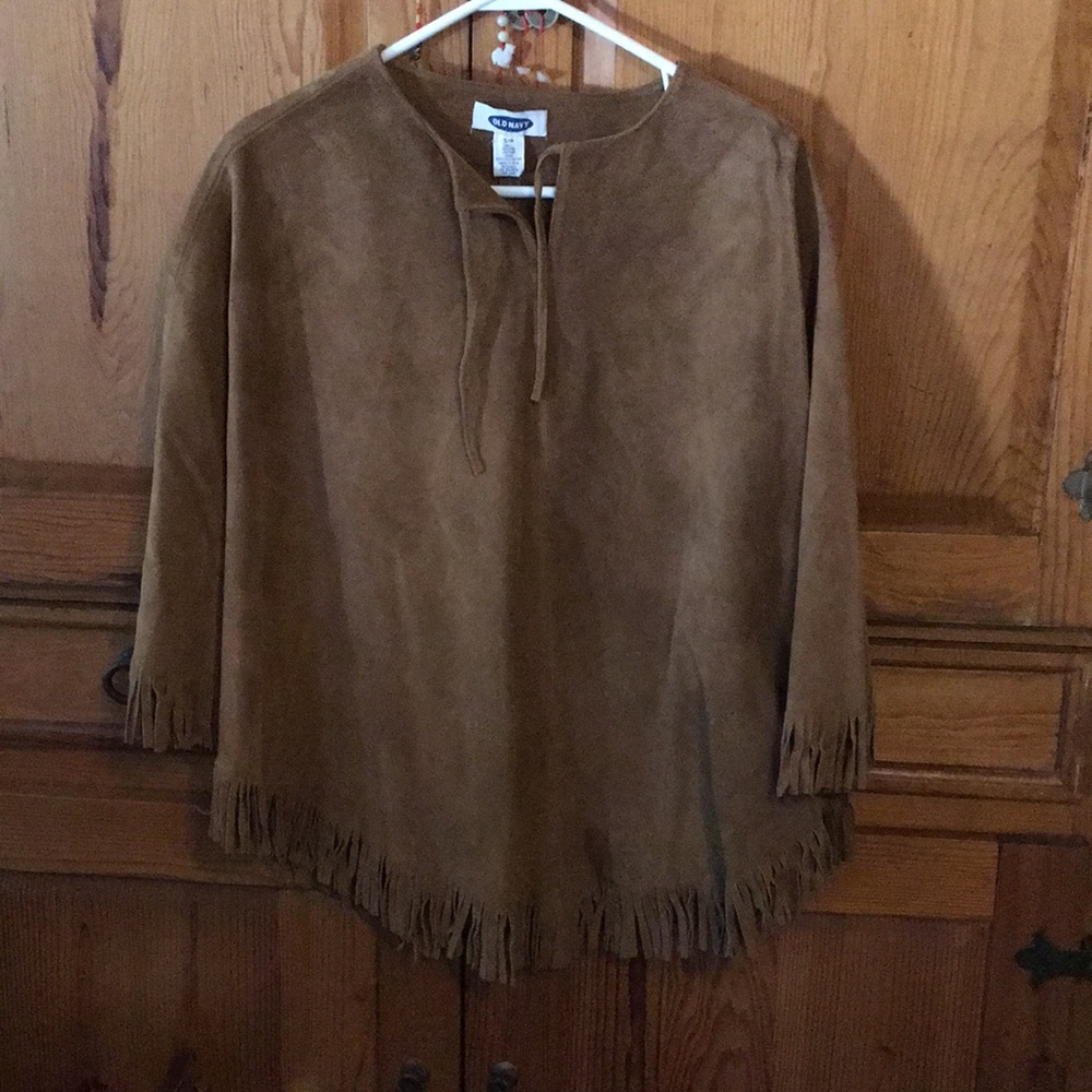 Genuine Leather Old Navy Pancho